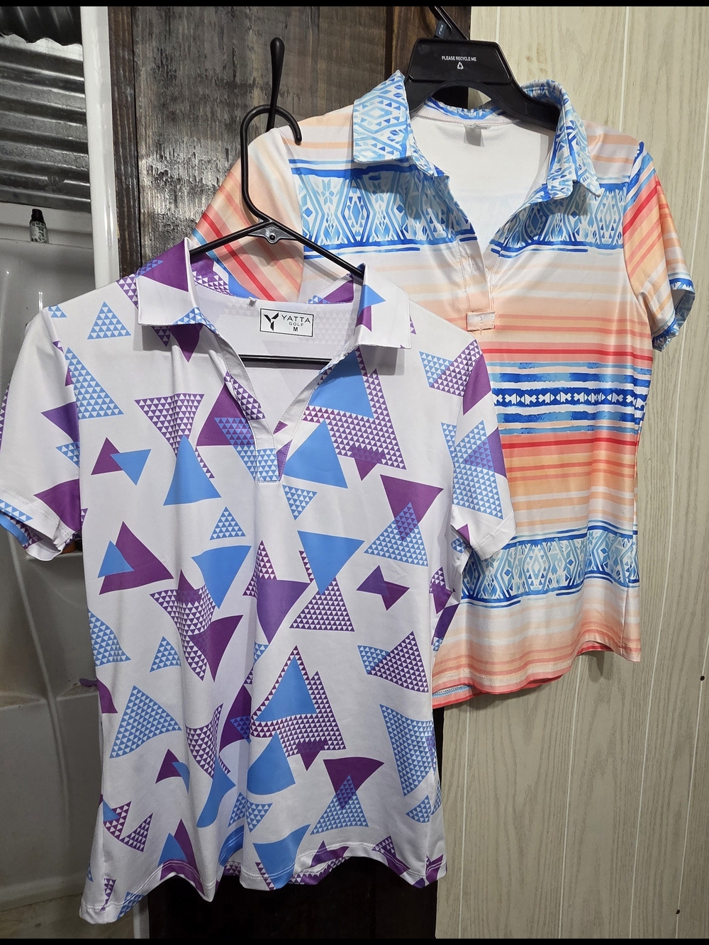 Lot Of 6 Ladies Golf Polos- Yatta, C&B, Pinspark, Etc.